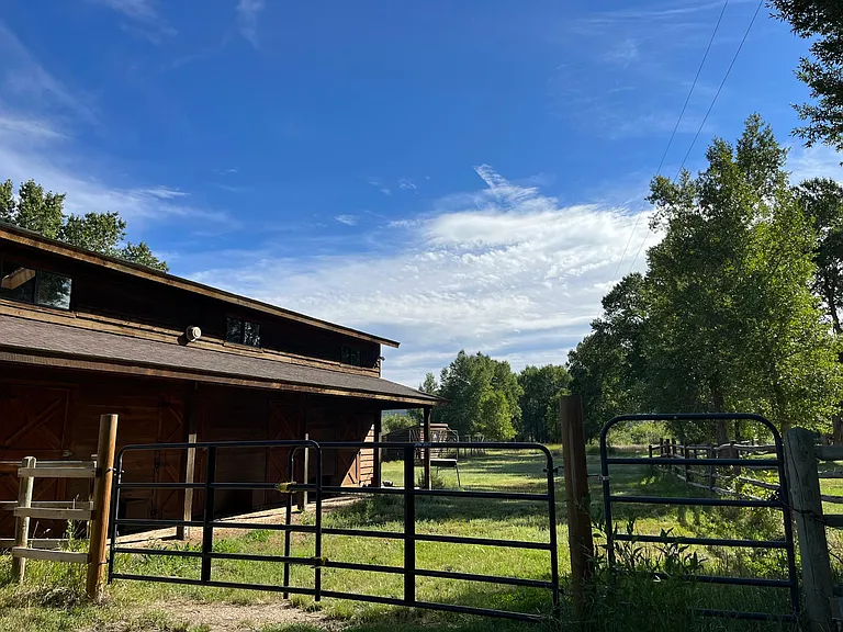 Optional horse boarding and corral