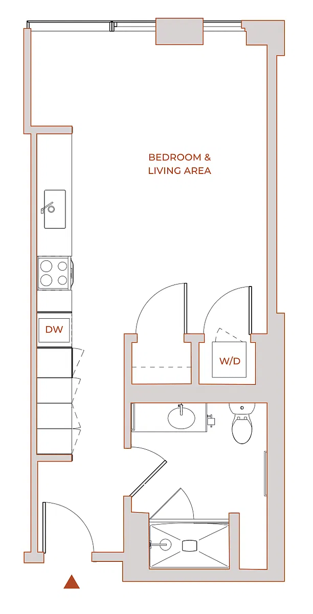 Floor plan City Studio