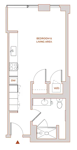 Floor plan City Studio
