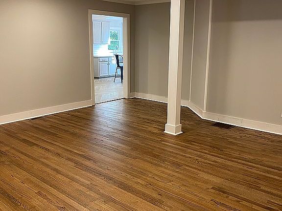 Family room from front door 