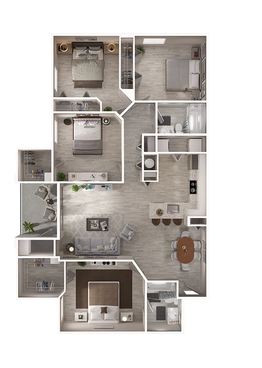 Floor plan D1