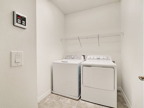 Convenient laundry room