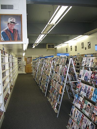 video racks