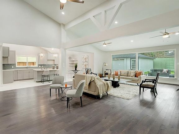 Spacious and open, soaring ceilings, a welcoming kitchen....