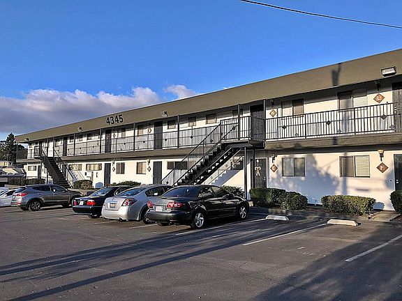 Front of complex