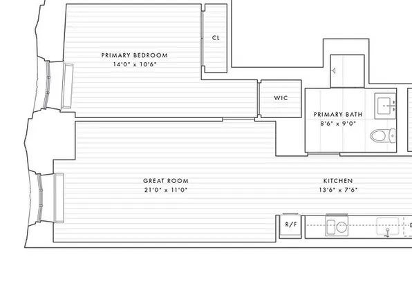 1 Wall St APT 831, New York, NY 10005