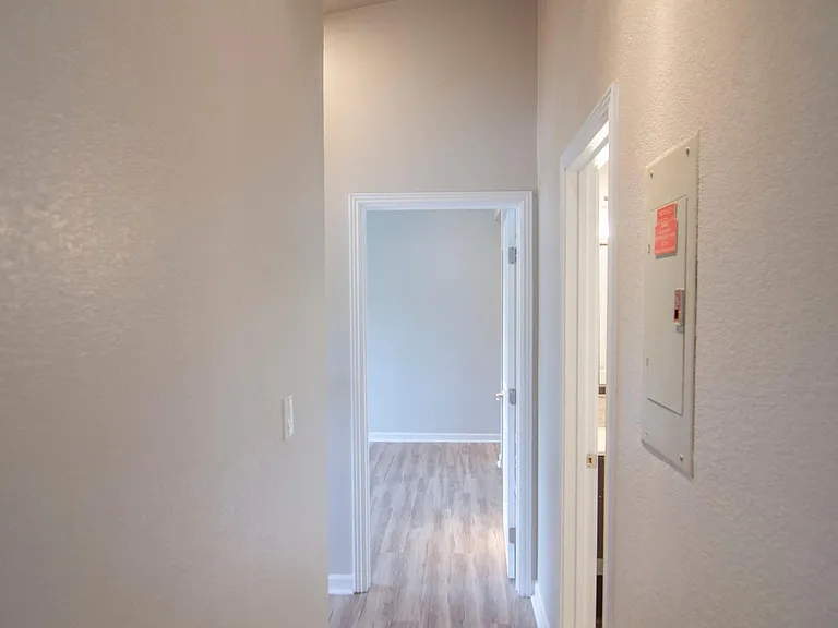 Hallway leading to the bedrooms