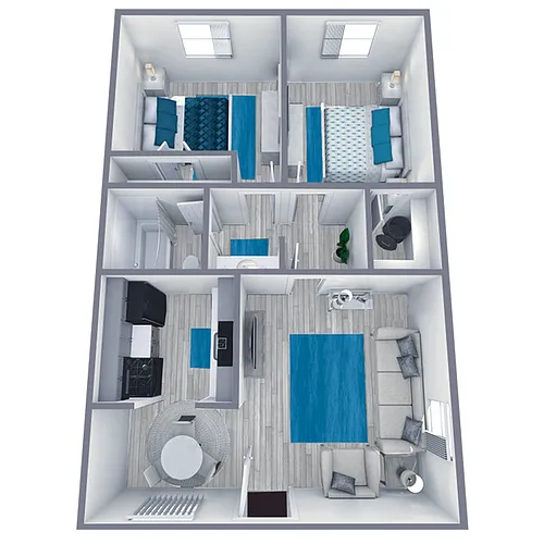 Floor plan B1 Bronze