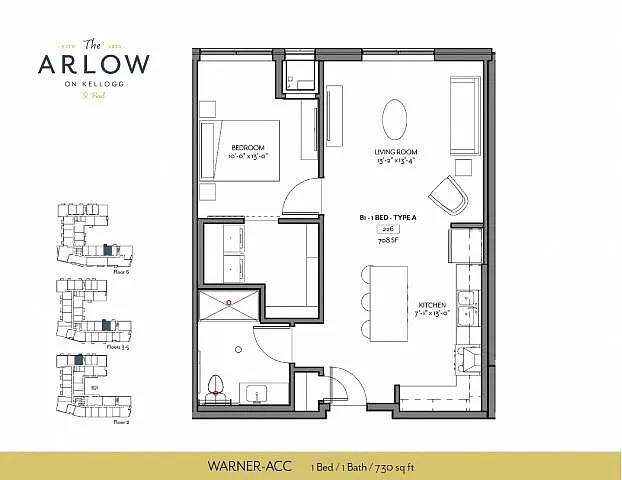 Floor plan Warner | ACC