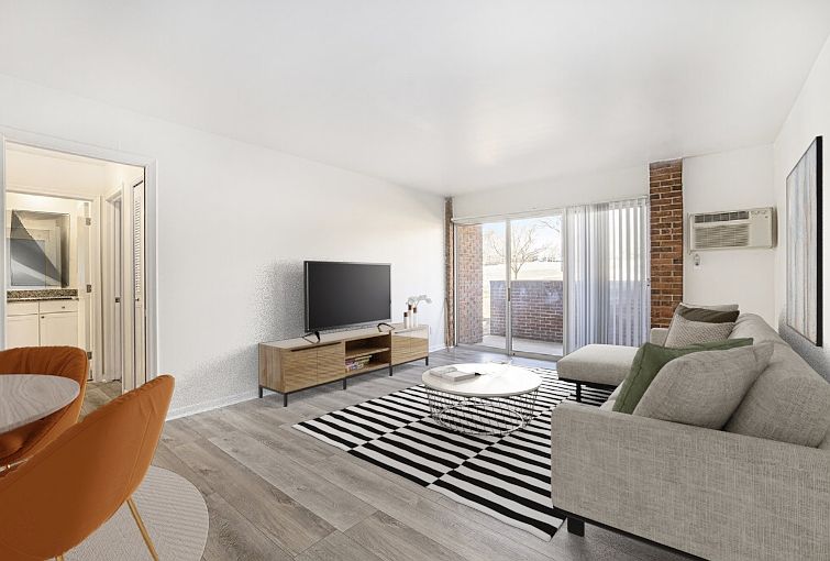 Charming open concept living space