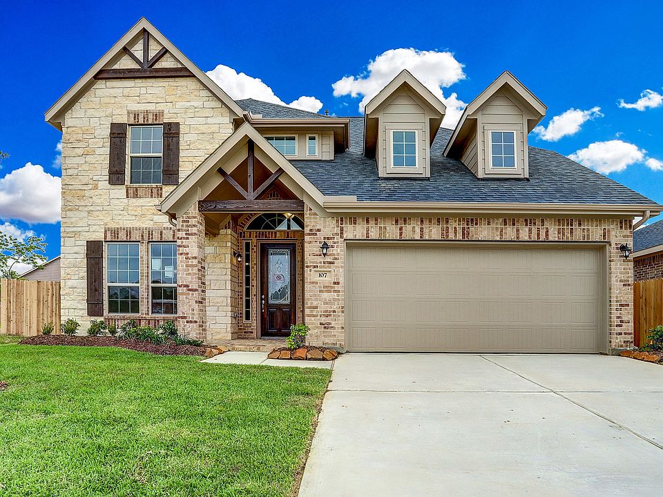 Easton II Plan, Kingdom Heights, Rosenberg, TX 77471 Zillow