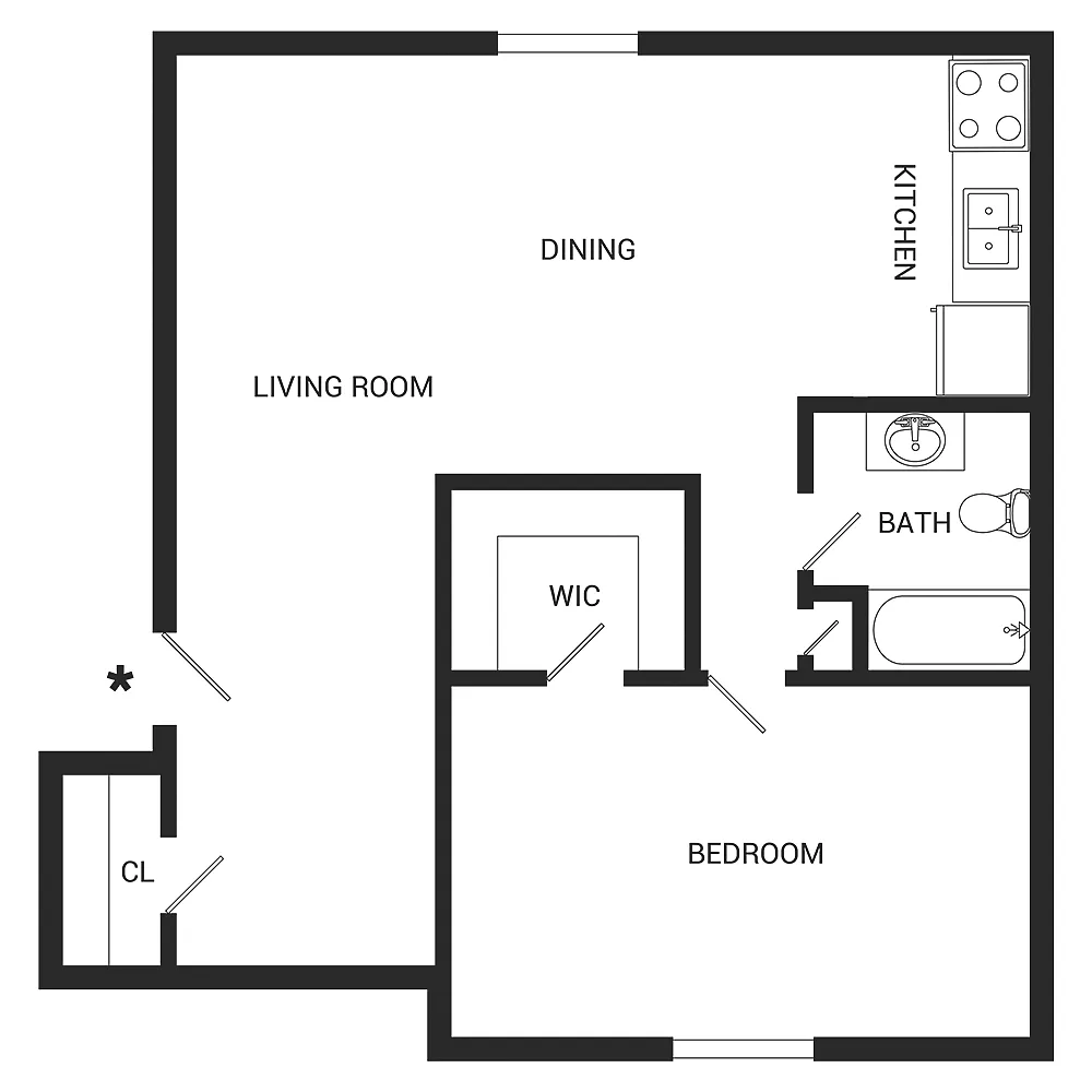 Floor plan A6