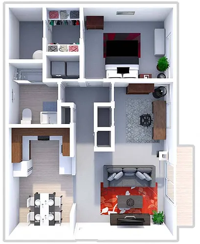 Floor plan Grand Oak