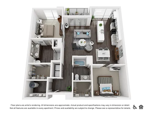 Floor plan C2 - District Lofts
