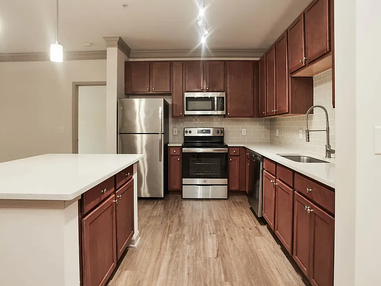 Kitchen with Stainless Steel Appliances