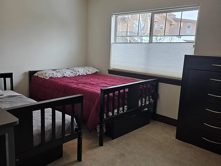 Bedroom two has two full size beds. One can be moved to bedroom 3 if requested.