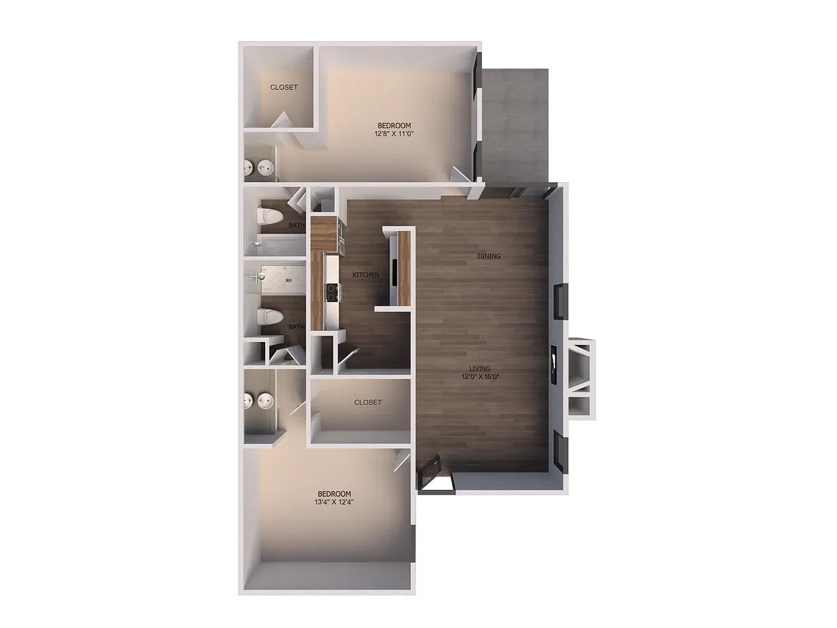 Floor plan Maple
