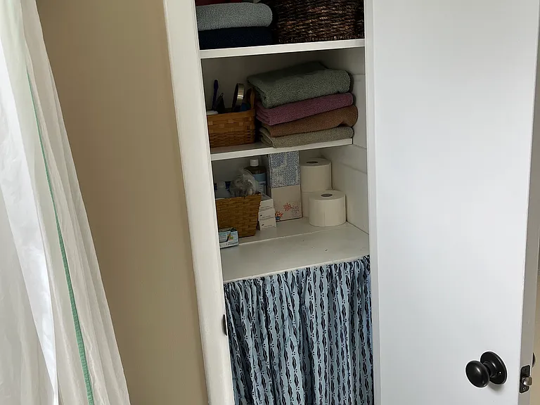 hall bathroom (example with furnishing)