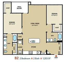 Floor plan B2