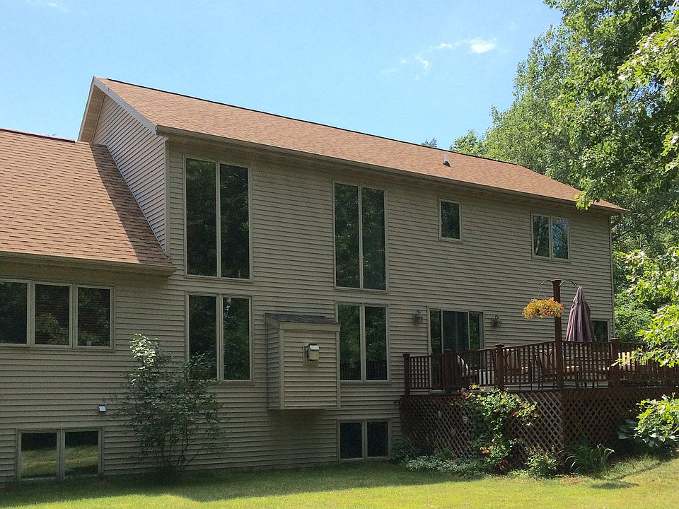 Rear view of home