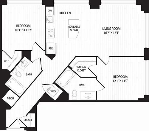 Floor plan B8
