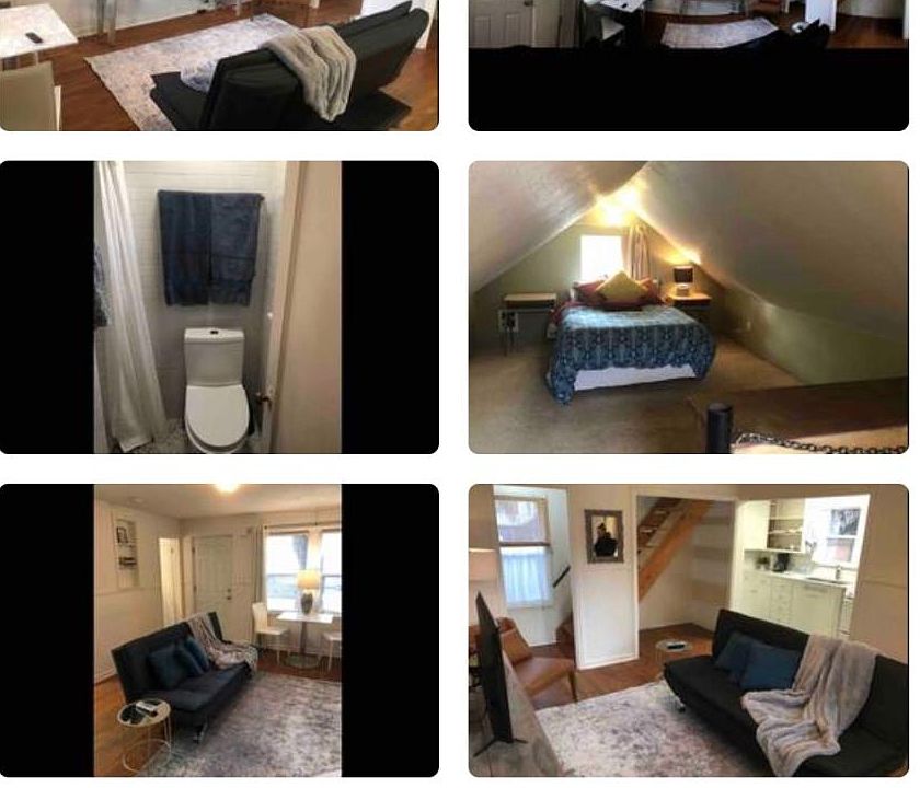 private entrance, furnished long term stay.