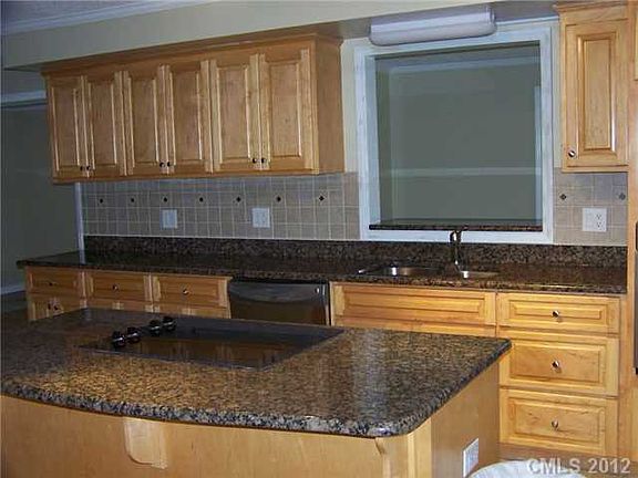 Custom cabinets with granite