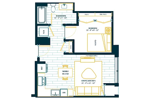 Floor plan Daylight