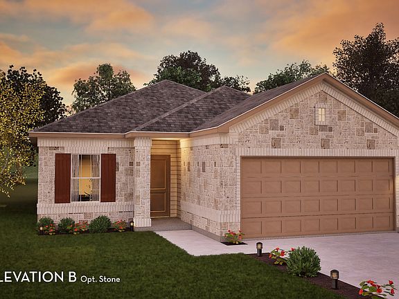 Comal Elevation B Stone