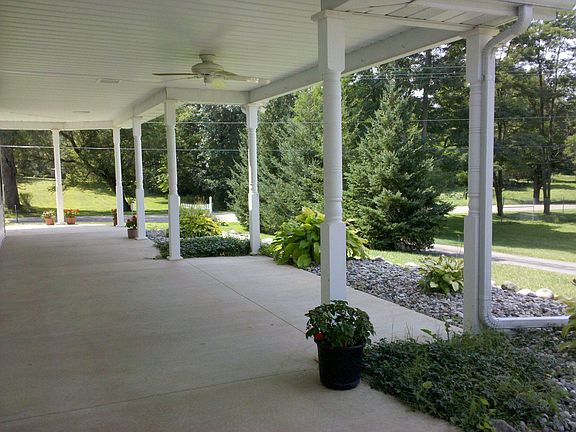 Large open porch