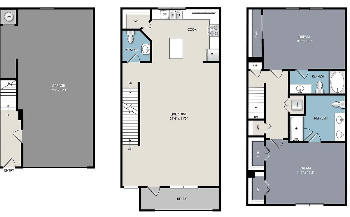 Floor plan B2B-A