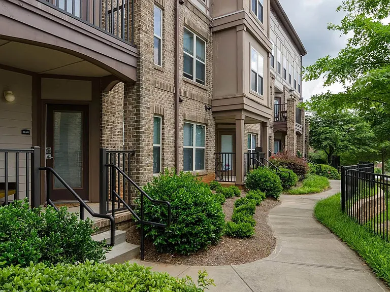 Beautiful brick entrances invite you home