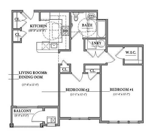 Floor plan Veranda