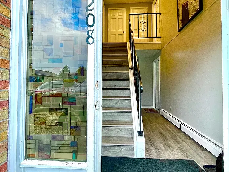 Apartment #3 is upstairs and to the left. Enjoy having packages left indoors!