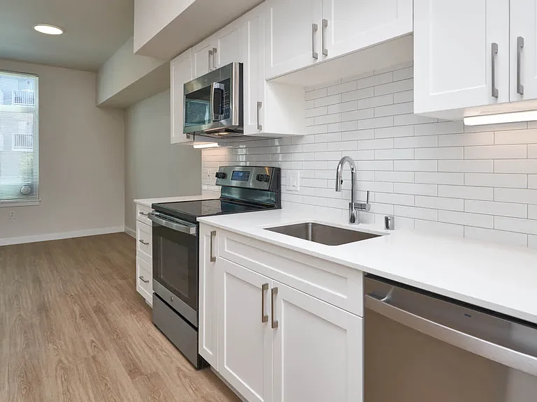 Kitchen with Stainless Steel Appliances