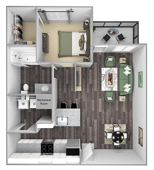 Floor plan A6