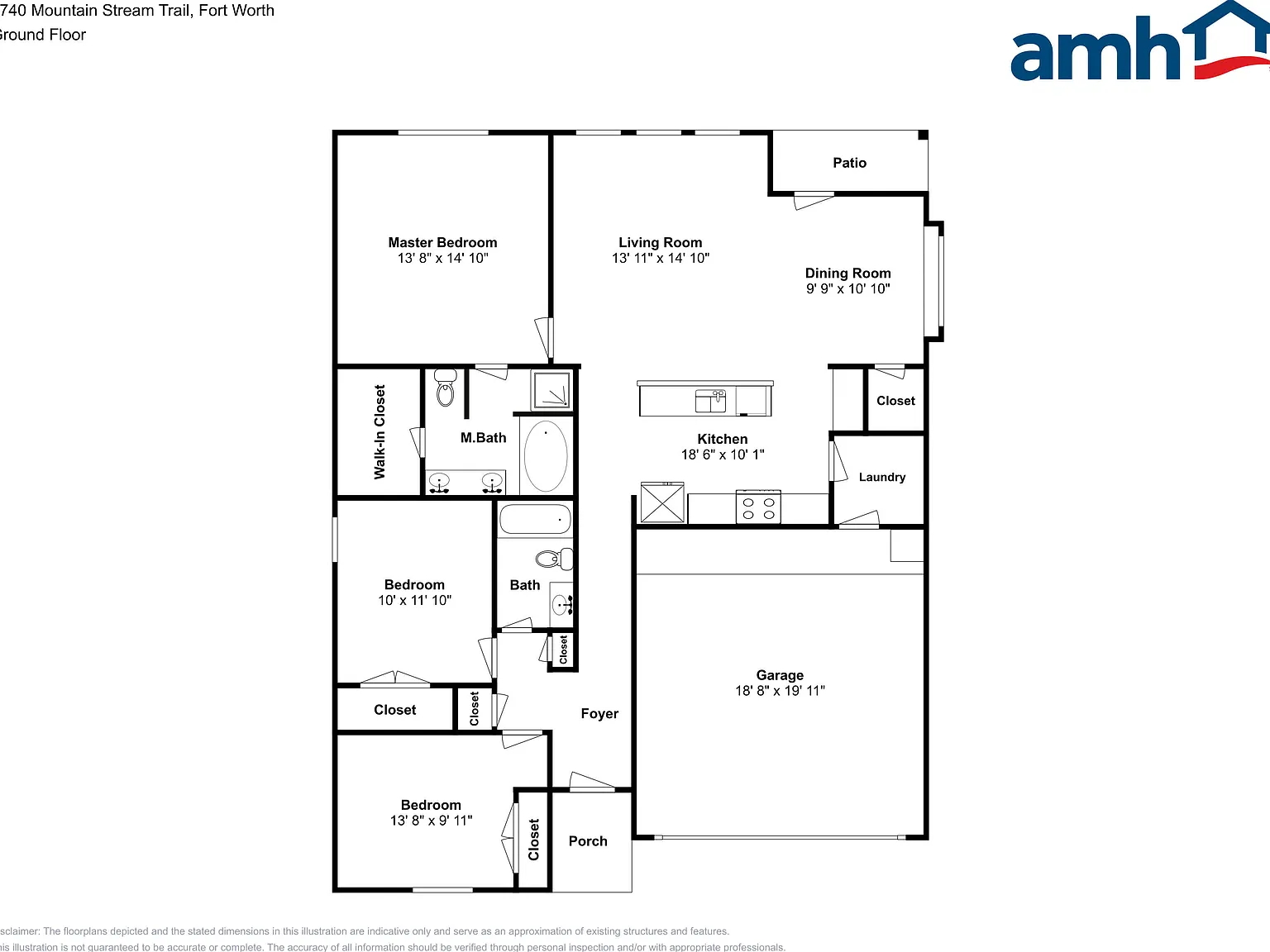 3 bed, 2.0 bath, 1470 sqft, $2,095 — Photo 2