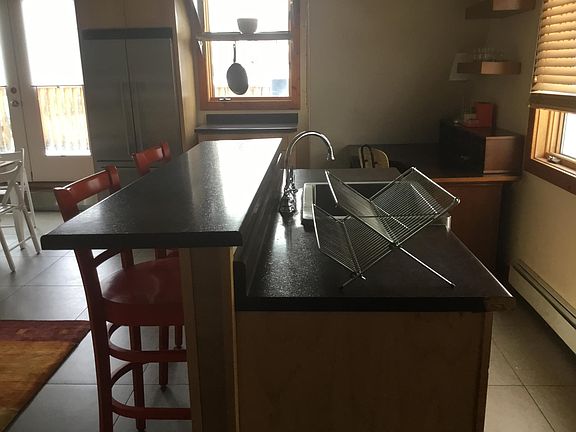 View toward the desk area.