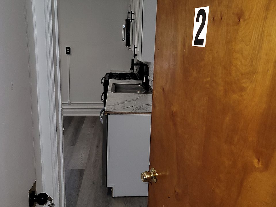 Front door of the unit