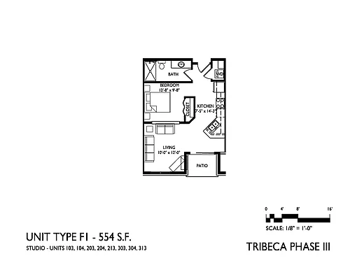 Floor plan Phase 3 - F1