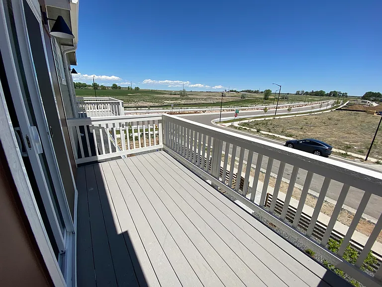 Primary bedroom balcony