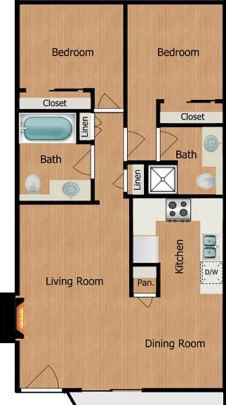 Plan 2 Floorplan Diagram