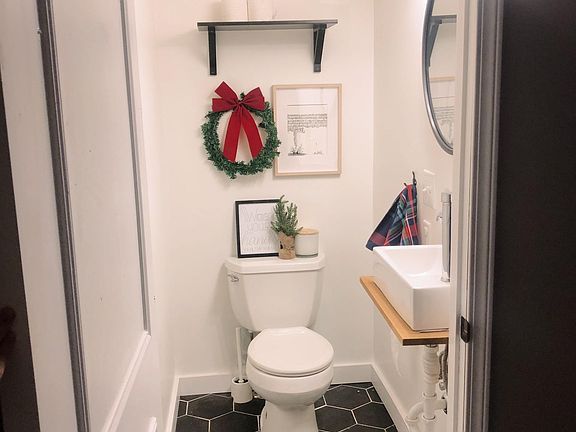 1st floor half bath