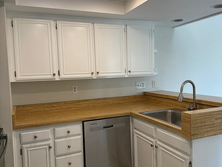 Kitchen w/ New Dishwasher and Stainless Sink