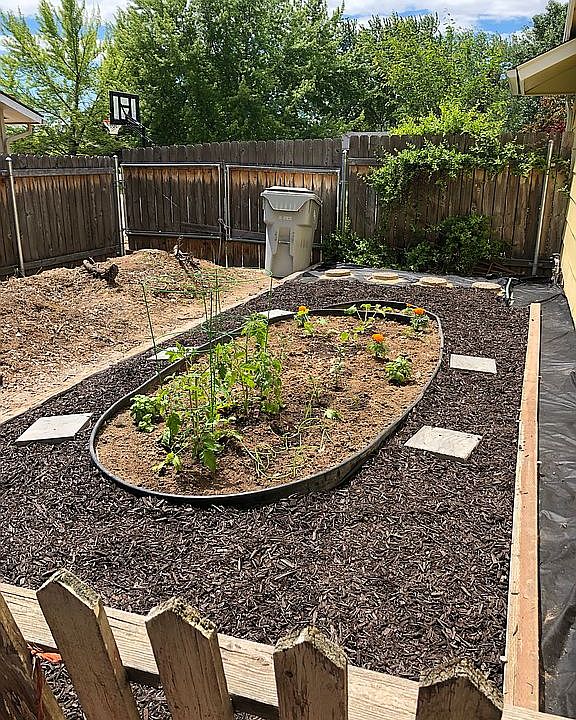 RV parking/garden