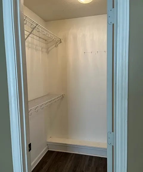 Primary walk-in closet