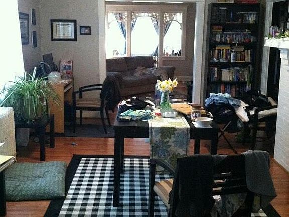 Dining Room into LR and Sun Roo,