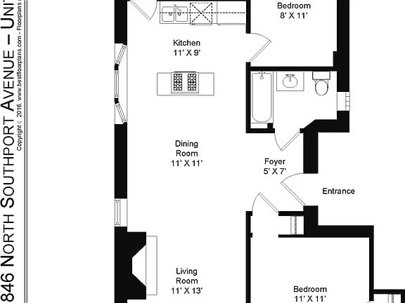 2nd image of 3846 N Southport Ave #3E