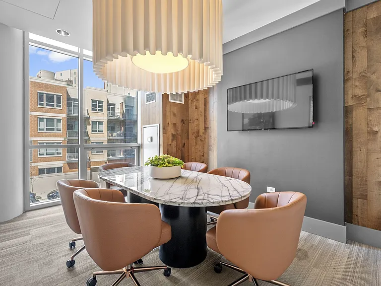 Business Center at The Elle Apartments in Chicago, IL 60605