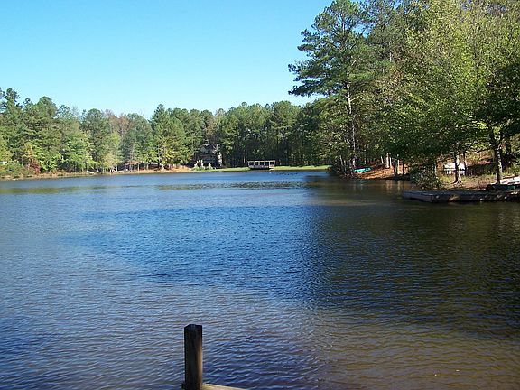 view of lake from private dock